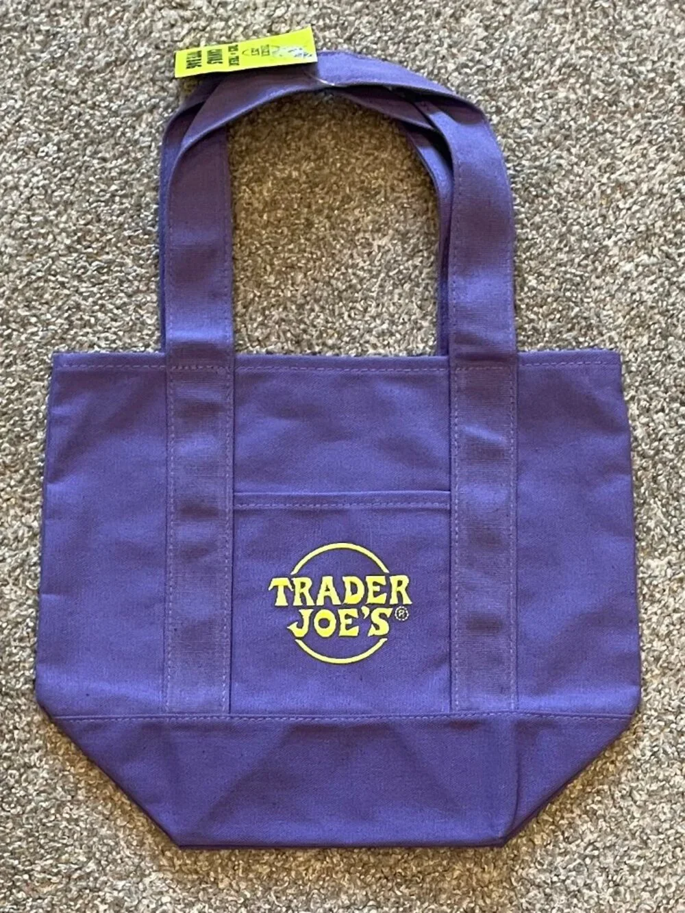 Trader Joe's Mini Trick or Treat Bag - Purple (NWT)